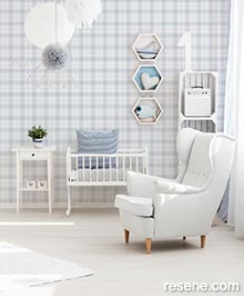 Resene Little Love Wallpaper Collection - Room using 38122-3 