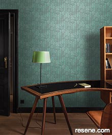 Resene Summer Wallpaper Collection - Room using SUM104	