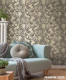 Resene The Battle of Style Wallpaper Collection - Room using 38831-3	