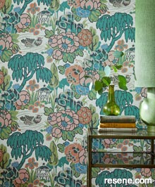 Resene V & A Wallpaper Collection - Room using 2311-169-02 