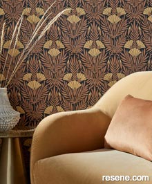 Resene V & A Wallpaper Collection - Room using 2311-171-03 