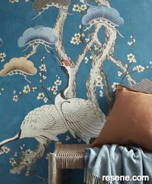 Resene V & A Wallpaper Collection - Room using 2311-174-01 
