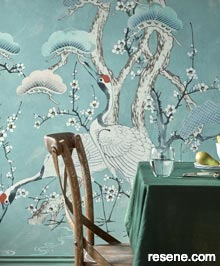 Resene V & A Wallpaper Collection - Room using 2311-174-03 