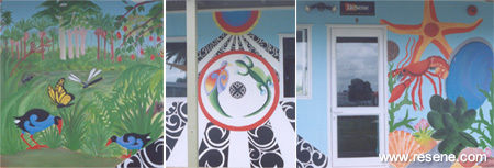 Ahipara School, Main Road, Ahipara Mural.