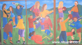 Morrinsville Primary School Mural