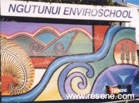 Mural at Ngutunui School