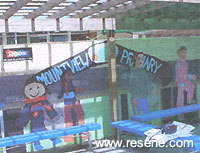 Mural at Mountview Primary School