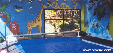 Mural at Oakura Swim School