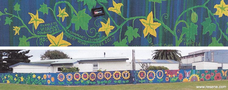 e Waiora Community Health Service Mural