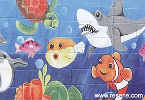 Kaiaua Primary School mural