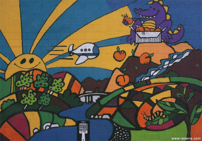Roxburgh Area School - Mural Masterpiece