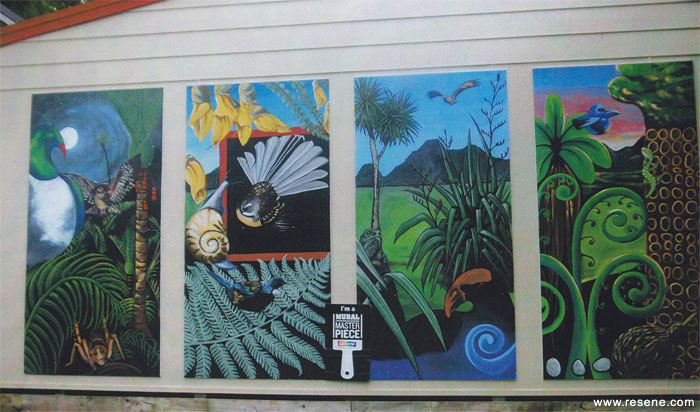 Mural Masterpiece at Maungakaramea School