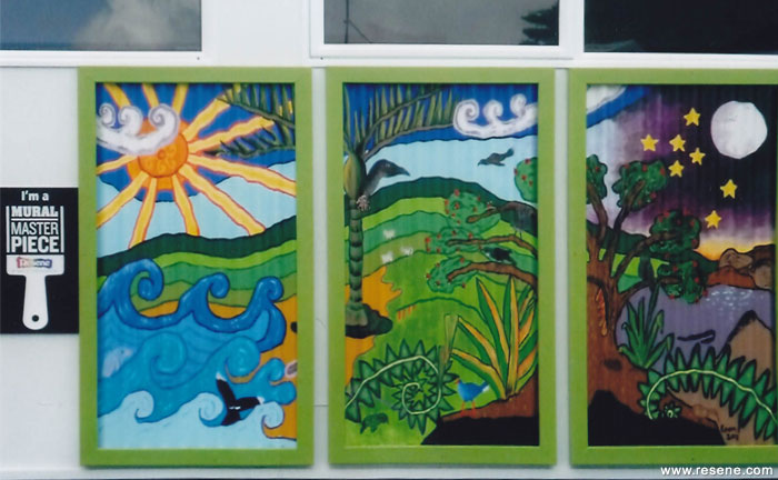 Waipipi School  Mural Masterpieces 