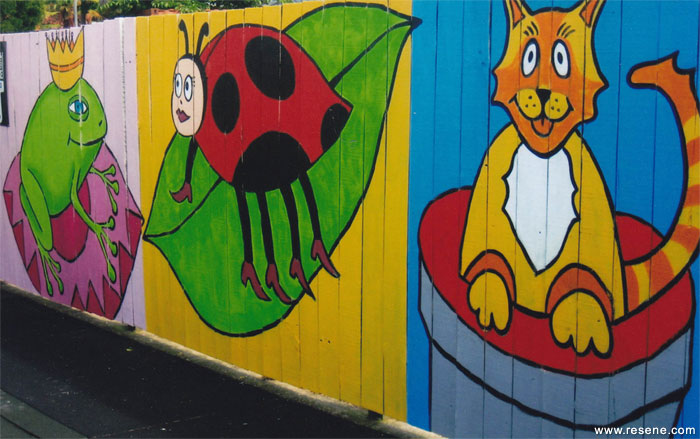 Eastern Suburbs Community Preschool Mural Masterpiece