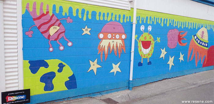 Mural Masterpieces at Beachlands School 