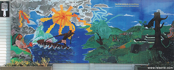 Mural Masterpiece at Melville Intermediate School
