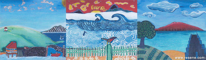 Maraetai Beach School Mural Masterpieces