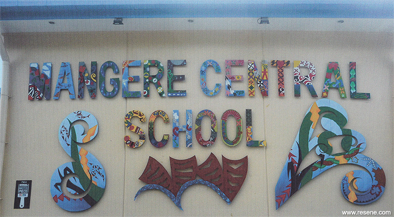 Mangere Central School mural