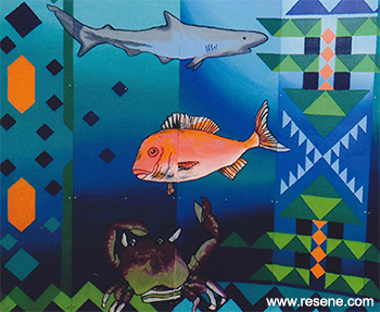 Mangonui School is a winner in the Resene Mural Masterpieces competition 2014