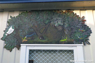 Te Kura Takawaenga o Kaikohe is a winner in the Resene Mural Masterpieces competition 2014