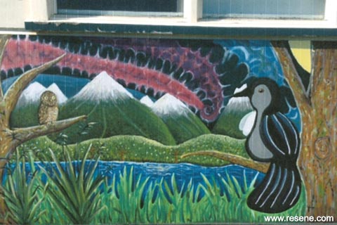 Argyll East Primary School mural