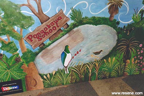 Paengaroa School mural