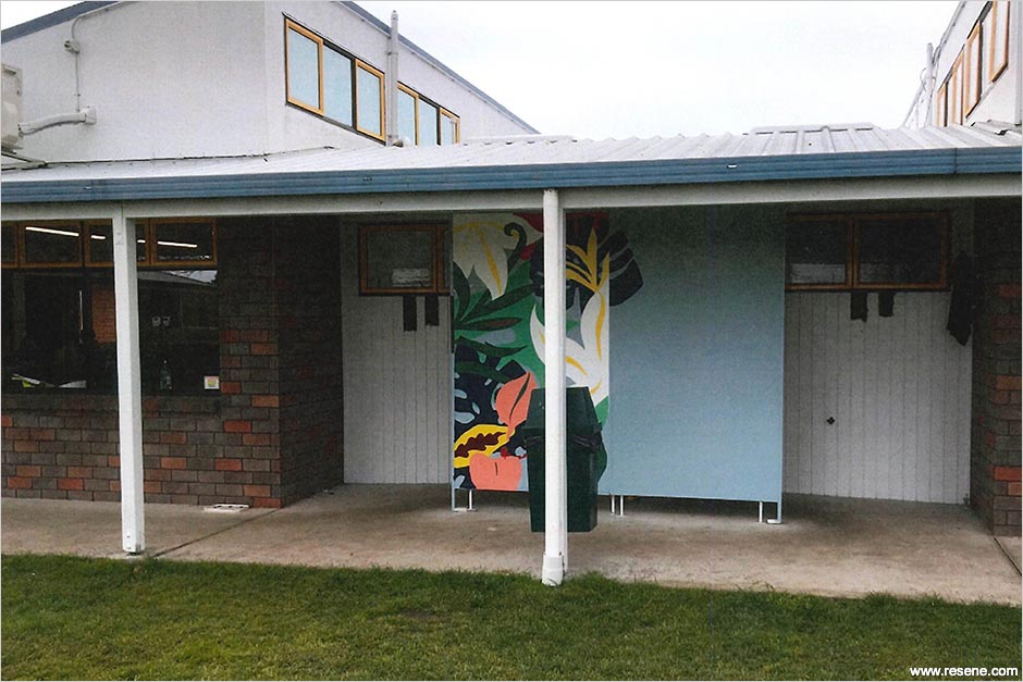 Hamilton Christian School mural