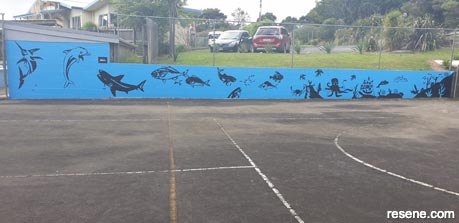 Pukepoto School mural: He Moana Taonga – A Sea of Wealth