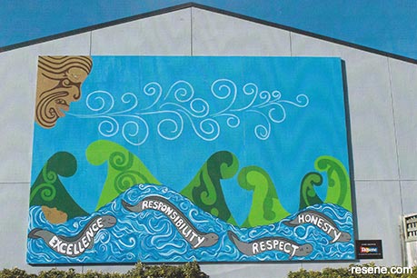 Grantlea Downs School mural