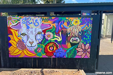 Te Kauwhata Primary School mural