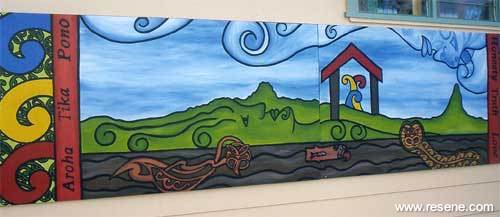 Te Kopuru School mural