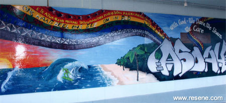 Auckland Seventh Day Adventist High School Mural