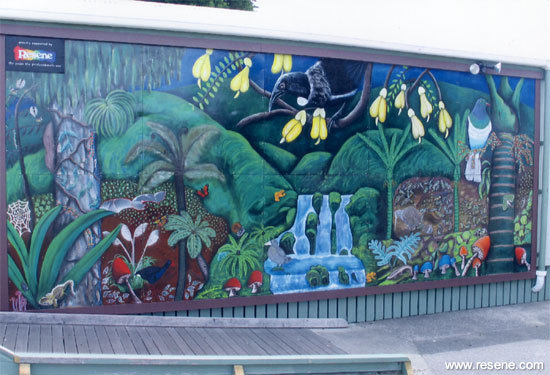  Woodlands School mural