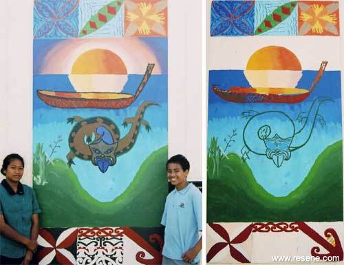 Te Atatu Intermediate murals 