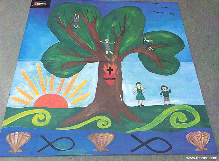 St James School mural