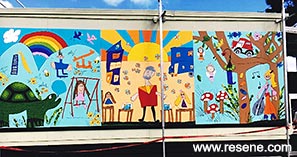 Matipo Primary School Mural