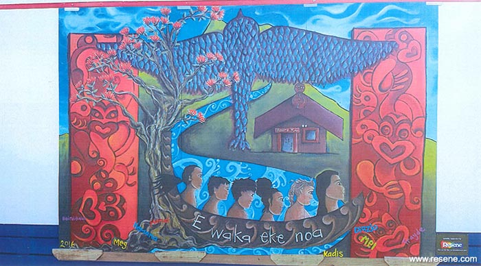Whangaruru School Mural