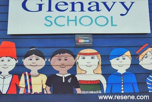 Glenavy School mural