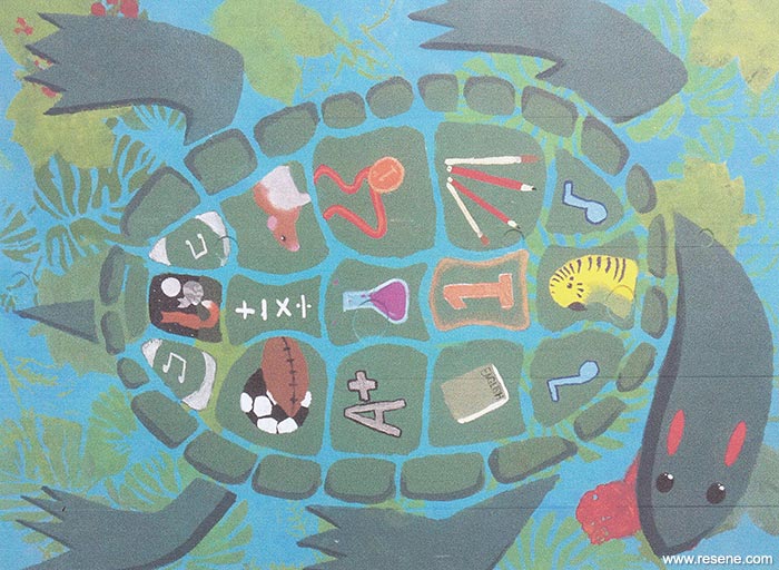 Wairau Intermediate School mural