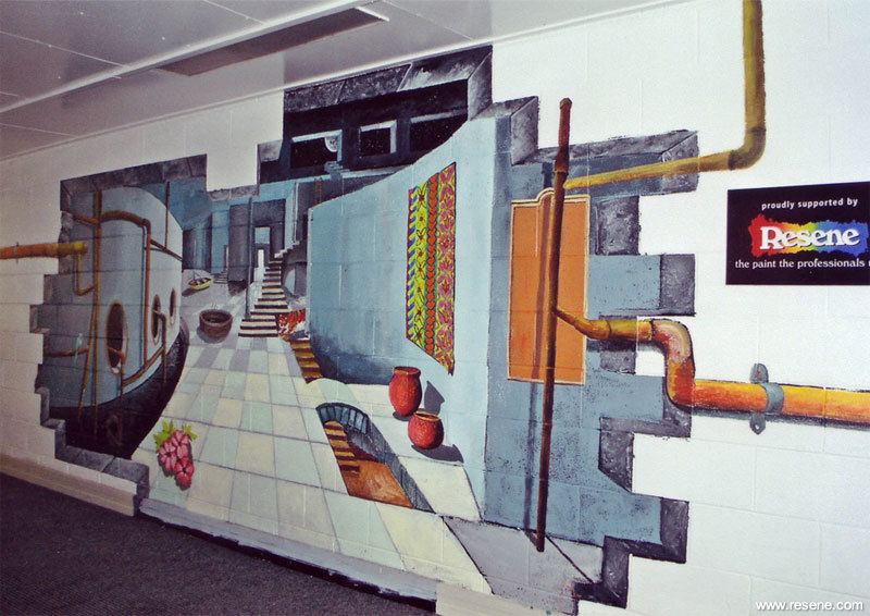 Mural Masterpieces Tamatea High School 