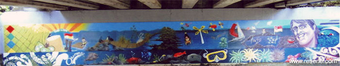 Mural Masterpieces Waiake Beach