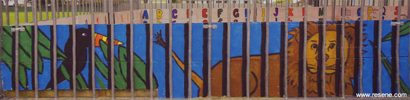 Mural Masterpieces Green Bay School Junior sandpit