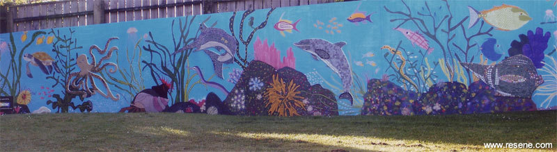 Mural Masterpieces Mellons Bay School 