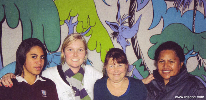 Mural Masterpieces Rotorua Girls High School 