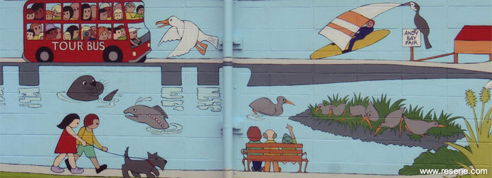 Mural Masterpieces Andersons Bay School