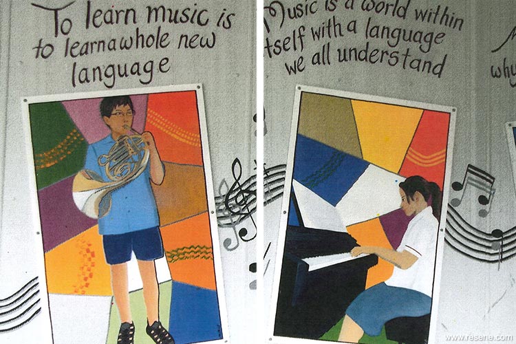 Music mural two