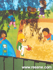 Henderson Kindergarten mural