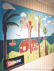 Bucklands Beach Intermediate School mural
