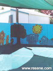 Frankton Christian Kindergarten mural