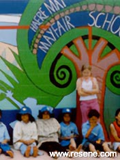 Mayfair School mural
